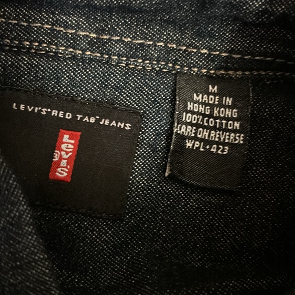 Levi’s Denim Red Tab work wear shirt - Picture 5 of 10